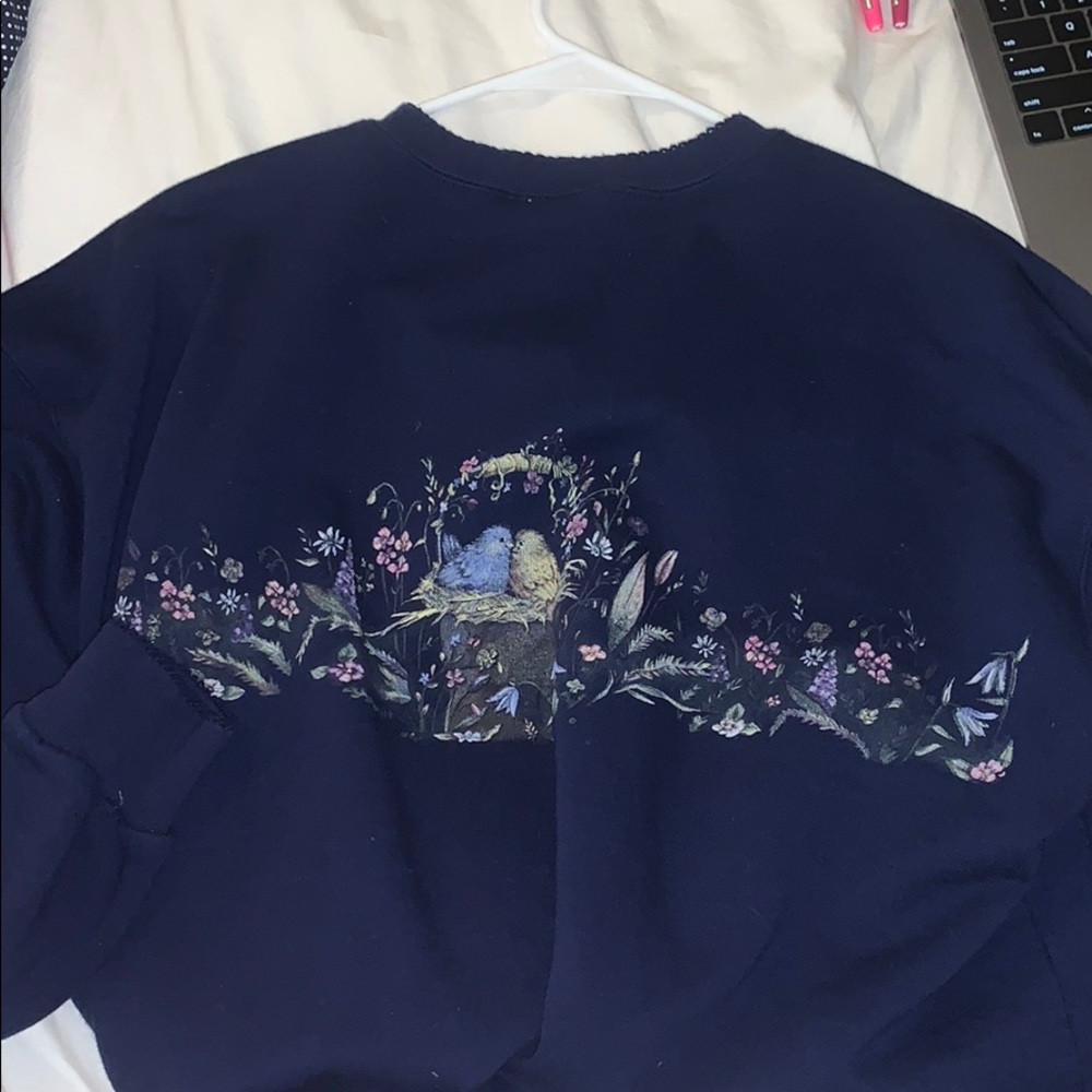 thrifted crew neck